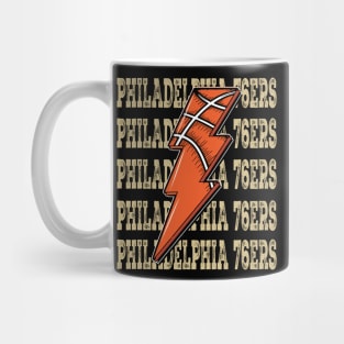 Funny Sports 76ers Proud Name Basketball Classic Mug